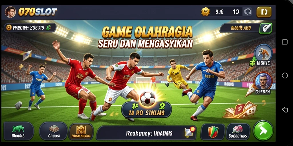 Tampilan gameplay seru dan interaktif di 070SLOT.