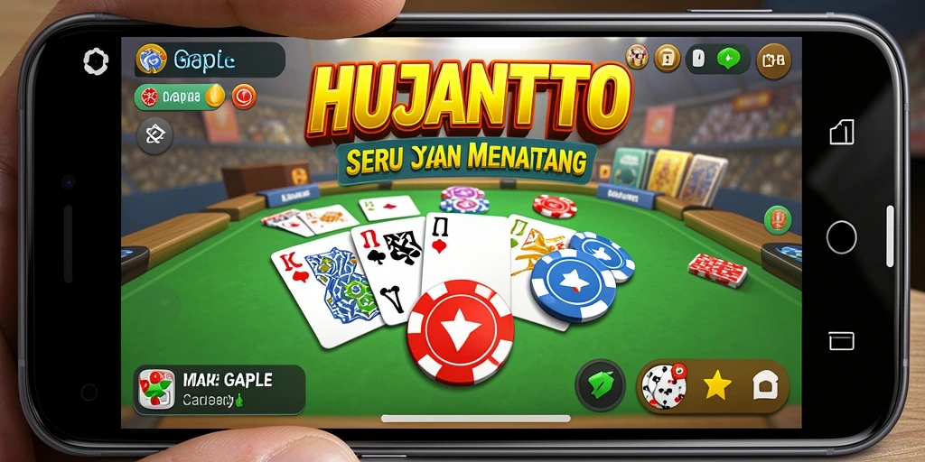 Tampilan gameplay HUJANTOTO yang menarik dan interaktif.