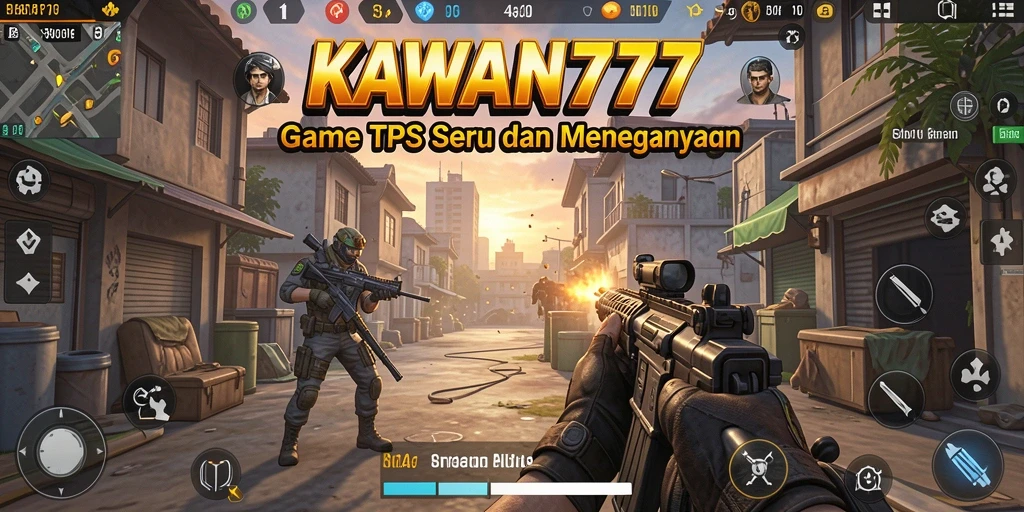Tampilan gameplay KAWAN777 yang mendebarkan dan penuh aksi.