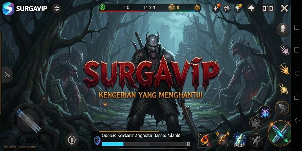 Gameplay SURGAVIP yang mencekam dan menantang.